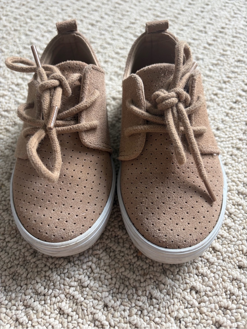Janie and Jack Toddler Suede Shoes